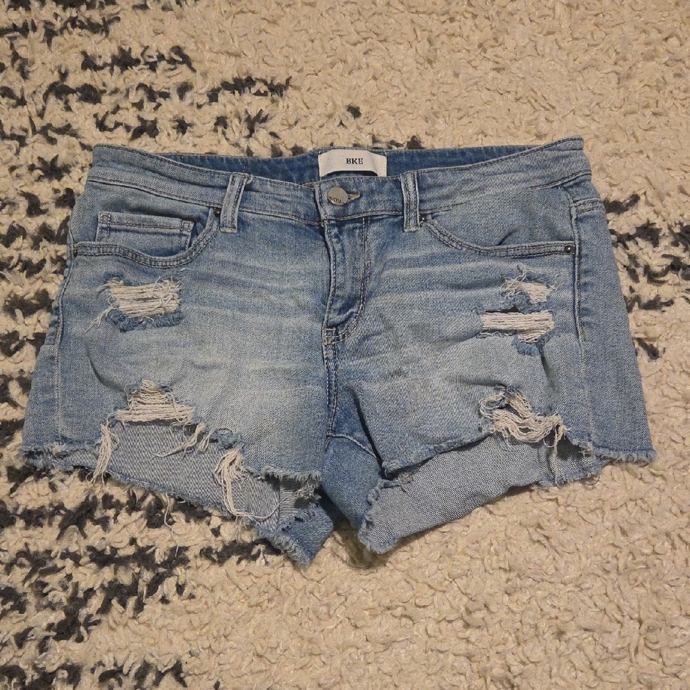 Women's Blue Denim Shorts